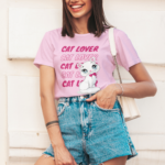 Cat Lover Graphic T-Shirt for Women
