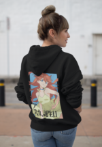 "Evangelion" Asuka Langley Aesthetic Graphic Premium Hoodie - Image 2