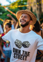 Own the Street Graphic Oversized T-Shirt for Men - Image 8