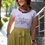 Heartbeats Sync Graphic T-Shirt for Women