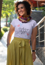 Heartbeats Sync Graphic T-Shirt for Women