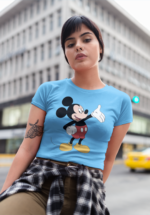 Iconic Cartoon Mouse Pose Graphic Crop Top - Image 6