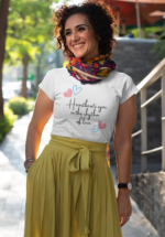 Heartbeats Sync Graphic T-Shirt for Women - Image 4
