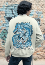 Saiyan Dragon Graphic Sweatshirt for Men - Image 5