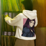 "Saint Pandora" Retro Anime Graphic Premium Hoodie