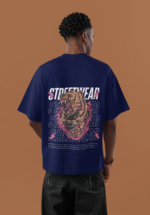 Bear Streetwear Oversized T-Shirt