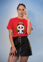 Hello Panda Graphic T-Shirt for Women - Image 4