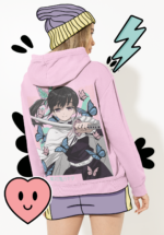 "Demon Slayer" Kanao Tsuyuri Butterfly Graphic Premium Hoodie - Image 2