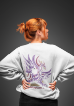 "Mythical Spirit" Anime Graphic Premium Sweatshirt - Image 2