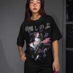 Shinobu Kocho "Butterfly Hashira" Graphic Oversized Tee